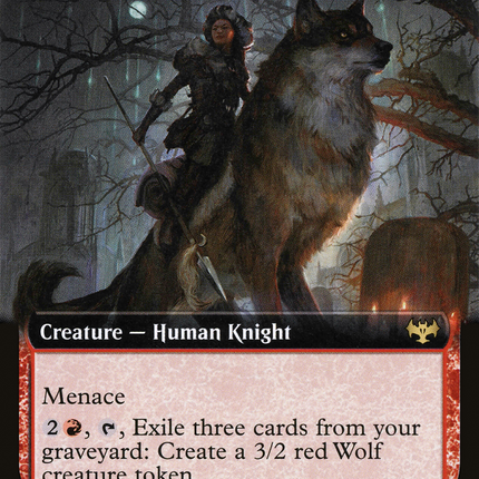 Kessig Wolfrider (Extended Art) [Innistrad: Crimson Vow]