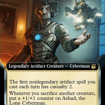 Ashad, the Lone Cyberman (Extended Art) [Doctor Who]