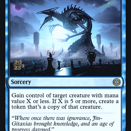 Blue Sun's Twilight [Phyrexia: All Will Be One Promos] Prerelease Foil