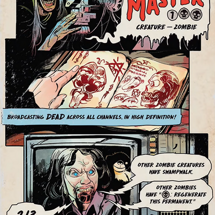 Zombie Master // Zombie Master (Full Art) (Borderless) [Secret Lair Drop]