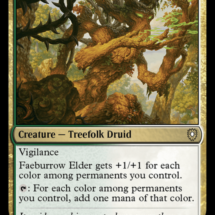 Faeburrow Elder [Bloomburrow Commander]