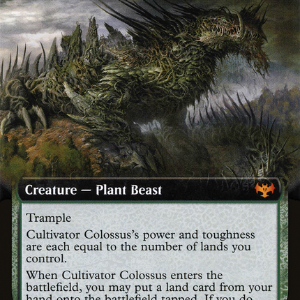 Cultivator Colossus (Extended Art) [Innistrad: Crimson Vow]