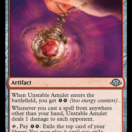 Unstable Amulet [Modern Horizons 3] Foil