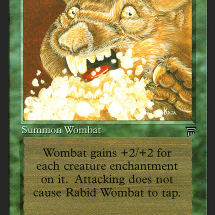 Rabid Wombat [Legends]
