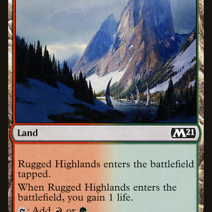 Rugged Highlands [Core Set 2021]