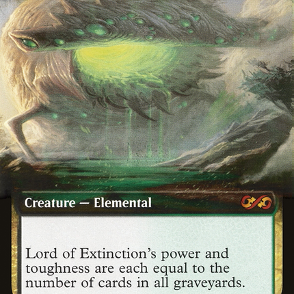 Lord of Extinction (Extended Art) [Ultimate Box Topper] Foil
