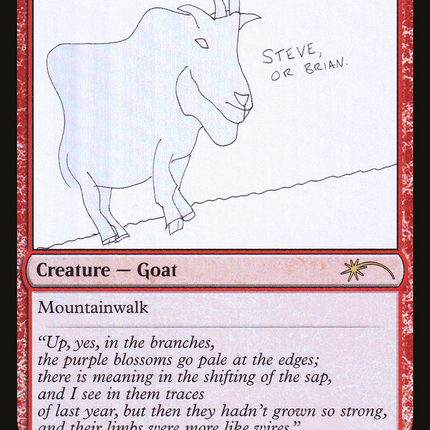 Mountain Goat [Secret Lair Drop]