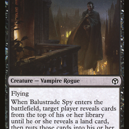 Balustrade Spy [The List]
