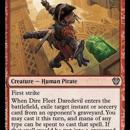 Dire Fleet Daredevil [Outlaws of Thunder Junction Commander]
