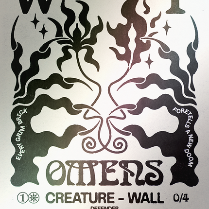 Wall of Omens (Showcase) [Secret Lair Drop] Foil