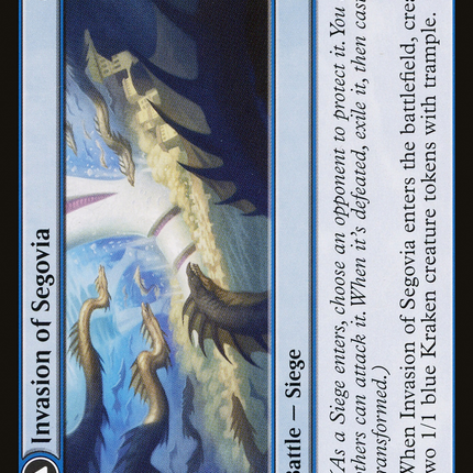 Invasion of Segovia // Caetus, Sea Tyrant of Segovia [March of the Machine]