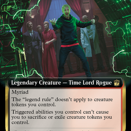 The Master, Multiplied (Extended Art) [Doctor Who] Surge Foil