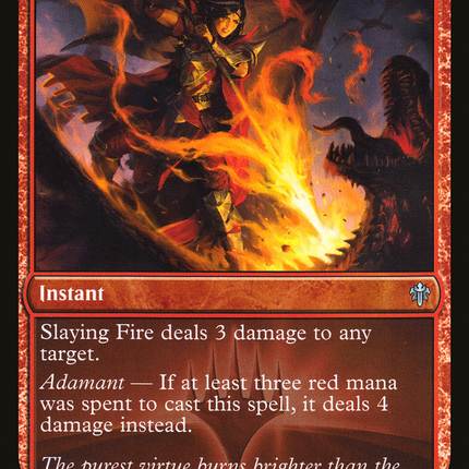 Slaying Fire [Throne of Eldraine]