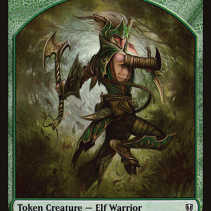 Elf Warrior [Commander 2016 Tokens]