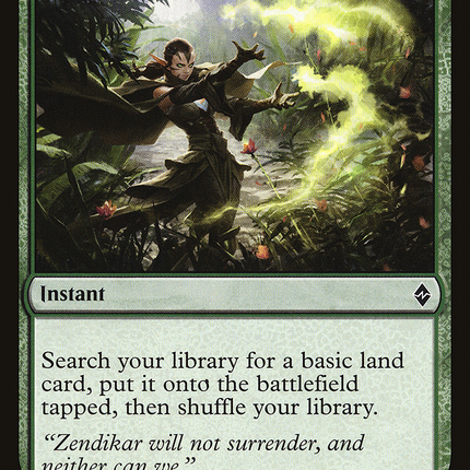 Natural Connection [Battle for Zendikar]
