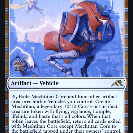 Mechtitan Core [Kamigawa: Neon Dynasty Promos] Prerelease Foil