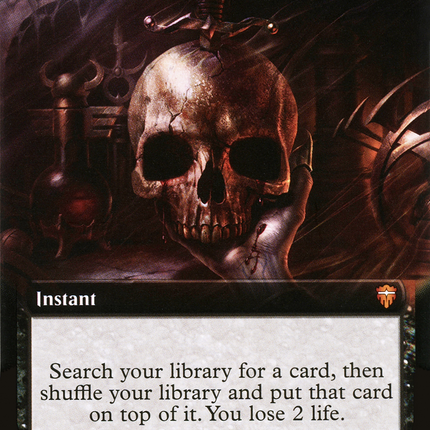 Vampiric Tutor (Extended Art) [Commander Legends]