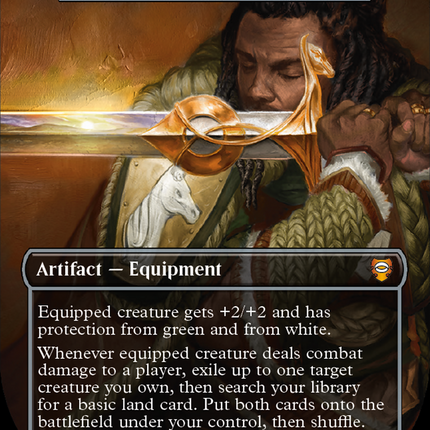 Sword of Hearth and Home (Borderless) [Tales of Middle-earth Commander]