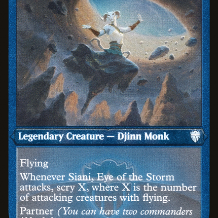Siani, Eye of the Storm [Commander Legends] Etched Foil