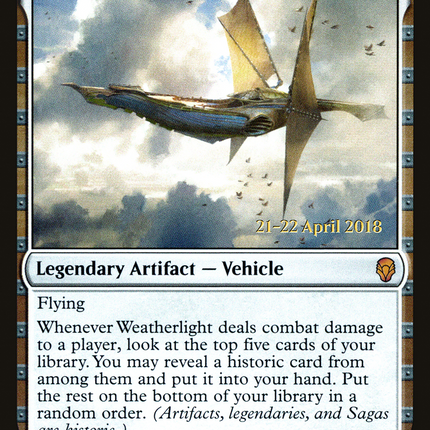 Weatherlight [Dominaria Promos] Prerelease Foil