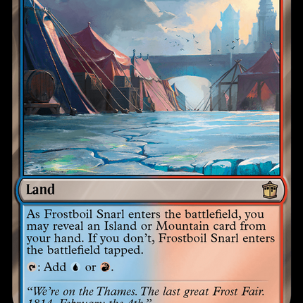 Frostboil Snarl [Doctor Who] Surge Foil