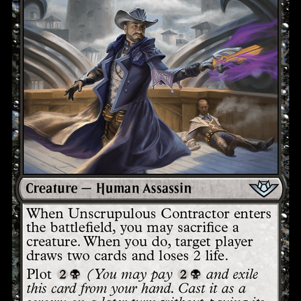 Unscrupulous Contractor [Outlaws of Thunder Junction]