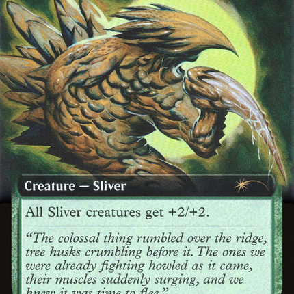Might Sliver (Extended Art) [Secret Lair Drop] Foil