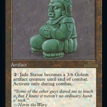 Jade Statue (Retro) [30th Anniversary Edition]