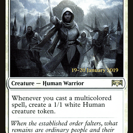 Hero of Precinct One [Ravnica Allegiance Promos] Prerelease Foil
