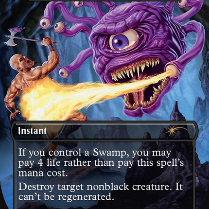 Snuff Out (Borderless) [Secret Lair Drop]