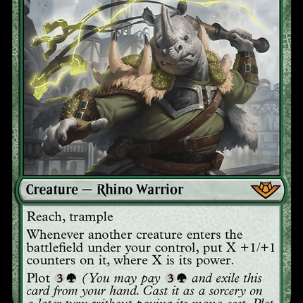 Railway Brawler [Outlaws of Thunder Junction] Foil