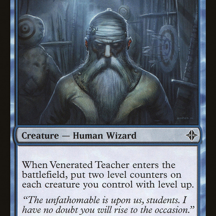 Venerated Teacher [Rise of the Eldrazi]