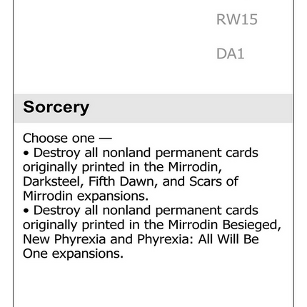 Crux of Mirrodin [Unknown Event]
