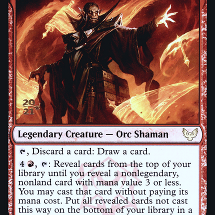 Plargg, Dean of Chaos // Augusta, Dean of Order [Strixhaven: School of Mages Promos] Prerelease Foil