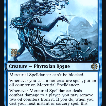 Mercurial Spelldancer [Phyrexia: All Will Be One Promos] Prerelease Foil