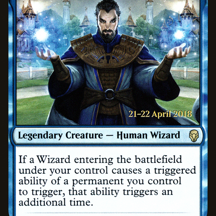 Naban, Dean of Iteration [Dominaria Promos] Prerelease Foil