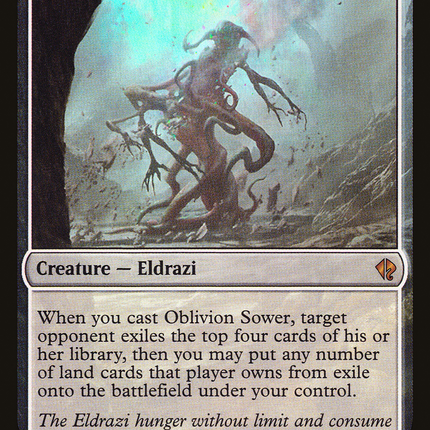 Oblivion Sower [Duel Decks: Zendikar vs. Eldrazi] Foil