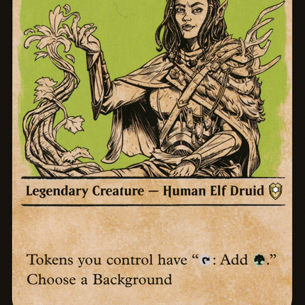Jaheira, Friend of the Forest (Showcase) [Commander Legends: Battle for Baldur's Gate]