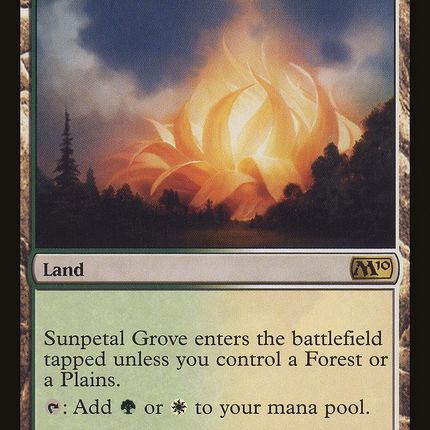 Sunpetal Grove [Magic 2010]