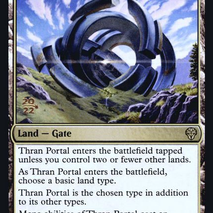 Thran Portal [Dominaria United Promos] Prerelease Foil