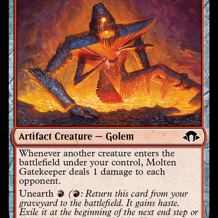 Molten Gatekeeper [Modern Horizons 3] Foil