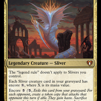 Sliver Gravemother [Commander Masters] Foil