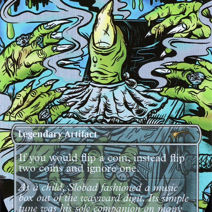 Krark's Thumb // Krark's Thumb (Borderless) [Secret Lair Drop] Foil