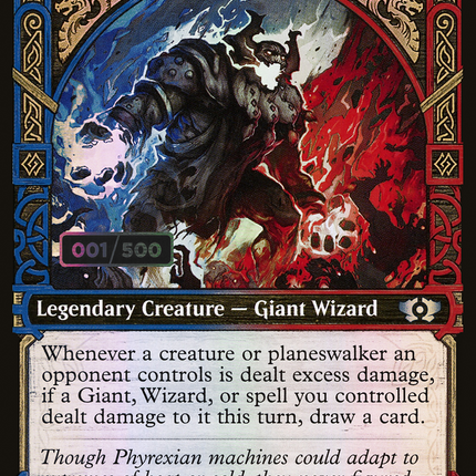 Aegar, the Freezing Flame (Showcase) [Multiverse Legends] Serialized Foil