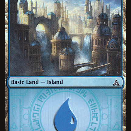 Island (B02) [RNA Ravnica Weekend] Foil