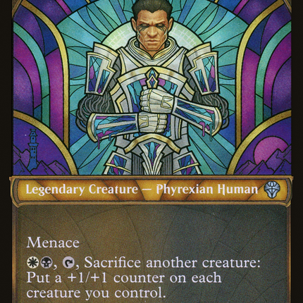 Aron, Benalia's Ruin (Showcase) [Dominaria United] Textured Foil
