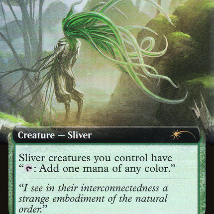 Manaweft Sliver (Extended Art) [Secret Lair Drop] Foil