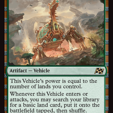 Lumbering Worldwagon [Aetherdrift] Foil