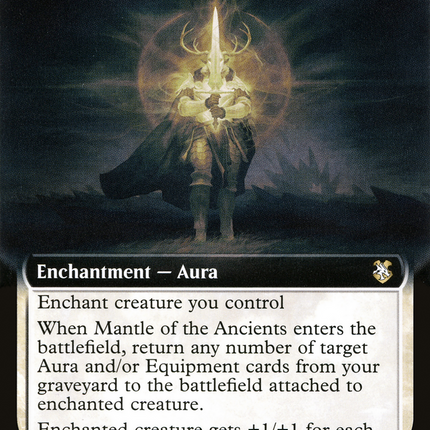 Mantle of the Ancients (Extended Art) [Forgotten Realms Commander]