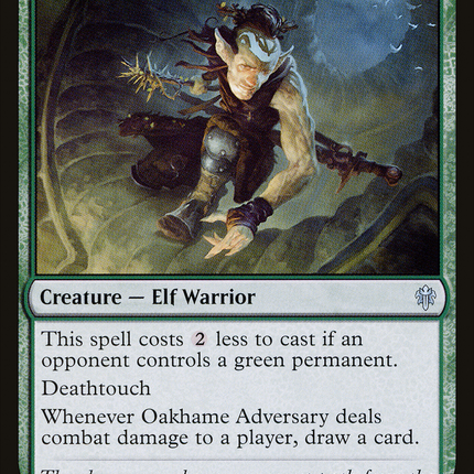 Oakhame Adversary [Throne of Eldraine]